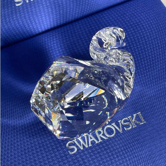 Swarovski Swan Small Figurine From Brilliant Sculptures Collection - Picture 5 of 8